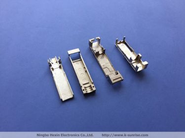 Die casting parts for ftth SFP shell