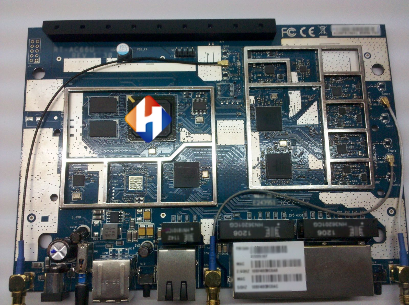 pcb shielding for router