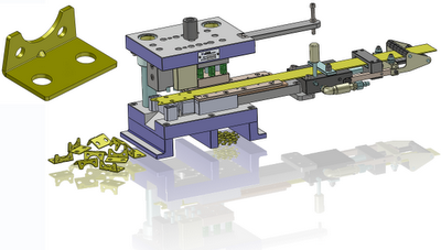 metal stamping parts mould 