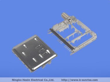 1.2g Metal shield housing for set top box