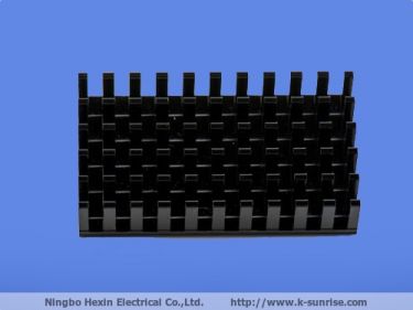 Black Heat sink for pcb board