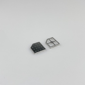 Two piece RF shield can
