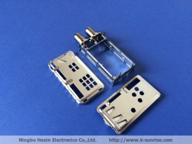 RF Shield Case With F Connector