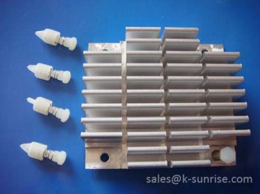 Extruded aluminum heat sink