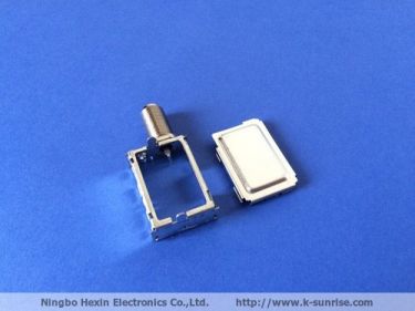 F Connector With Shielding Box