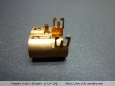 Precision metal connector part