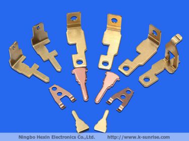 Brass sheet metal work thread part stamping