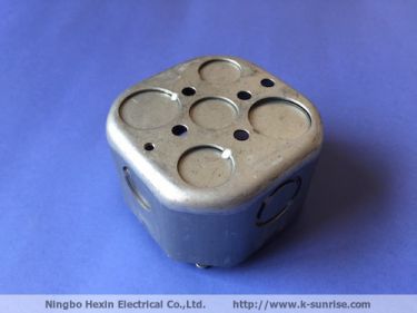 Electrical galvanized steel octagon junction box