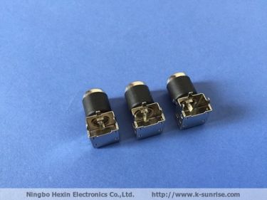 Isolation IEC connector with brackets