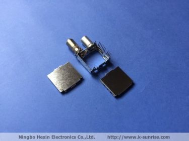 F female connector with shield for Moca