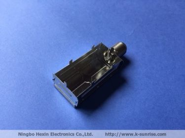 rf connector +shielding cans