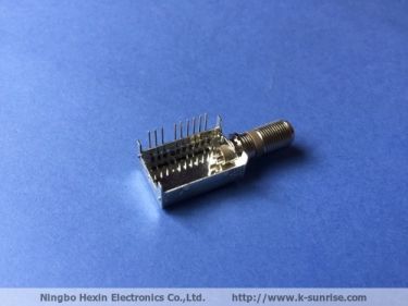 hexin shielding frame with connector