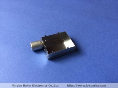 OEM IEC connector with shield housing for STB