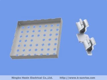 Metal shield clips and cans for PCB