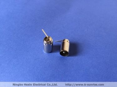 IEC din jack male connector for DVB pal