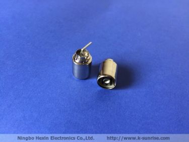 Nickel plated 75ohm IEC pal female tv connector