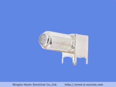 75ohm F connector for pcb solder