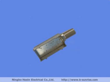 FTTH CATV F connector with shield can