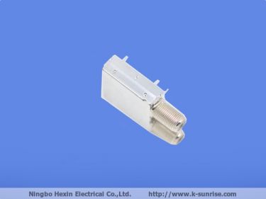 PCB shielding with RF connector for CPE catv