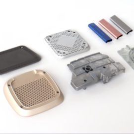 Zinc alloy die casting heat sinks